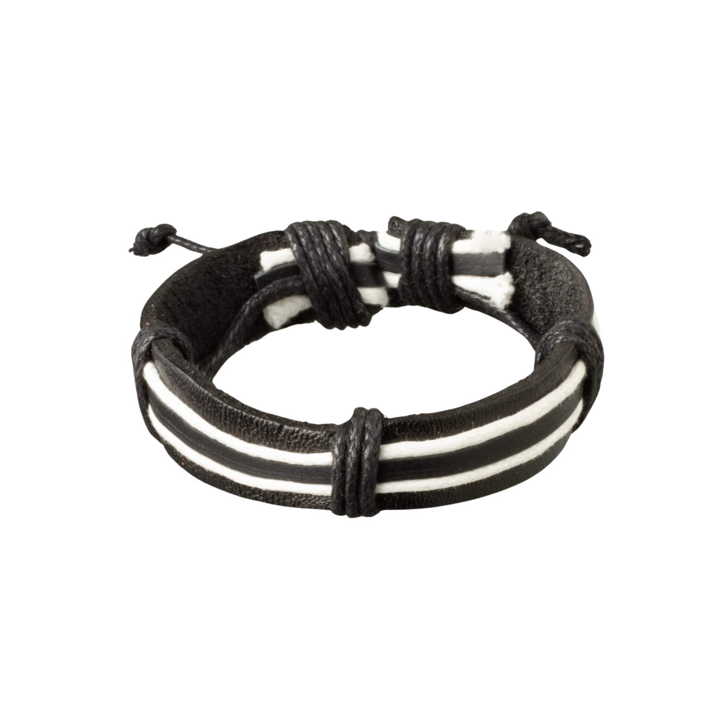 Black Leather Bracelet 9