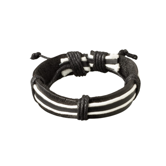 Black Leather Bracelet 9