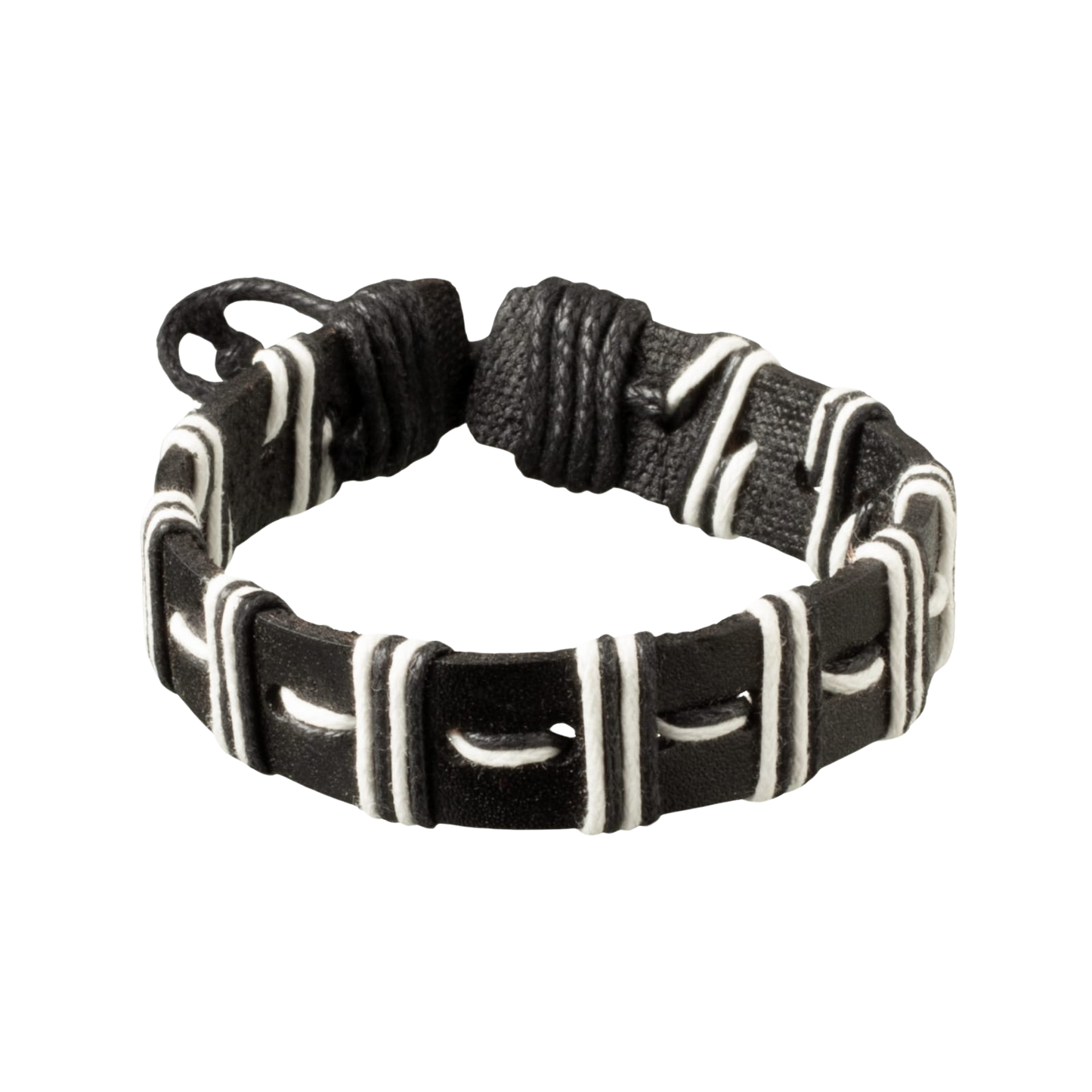 Black Leather Bracelet 3