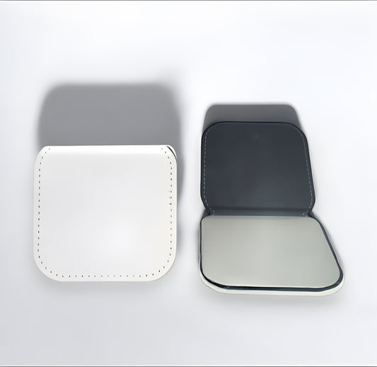 Foldable Leather Mirror