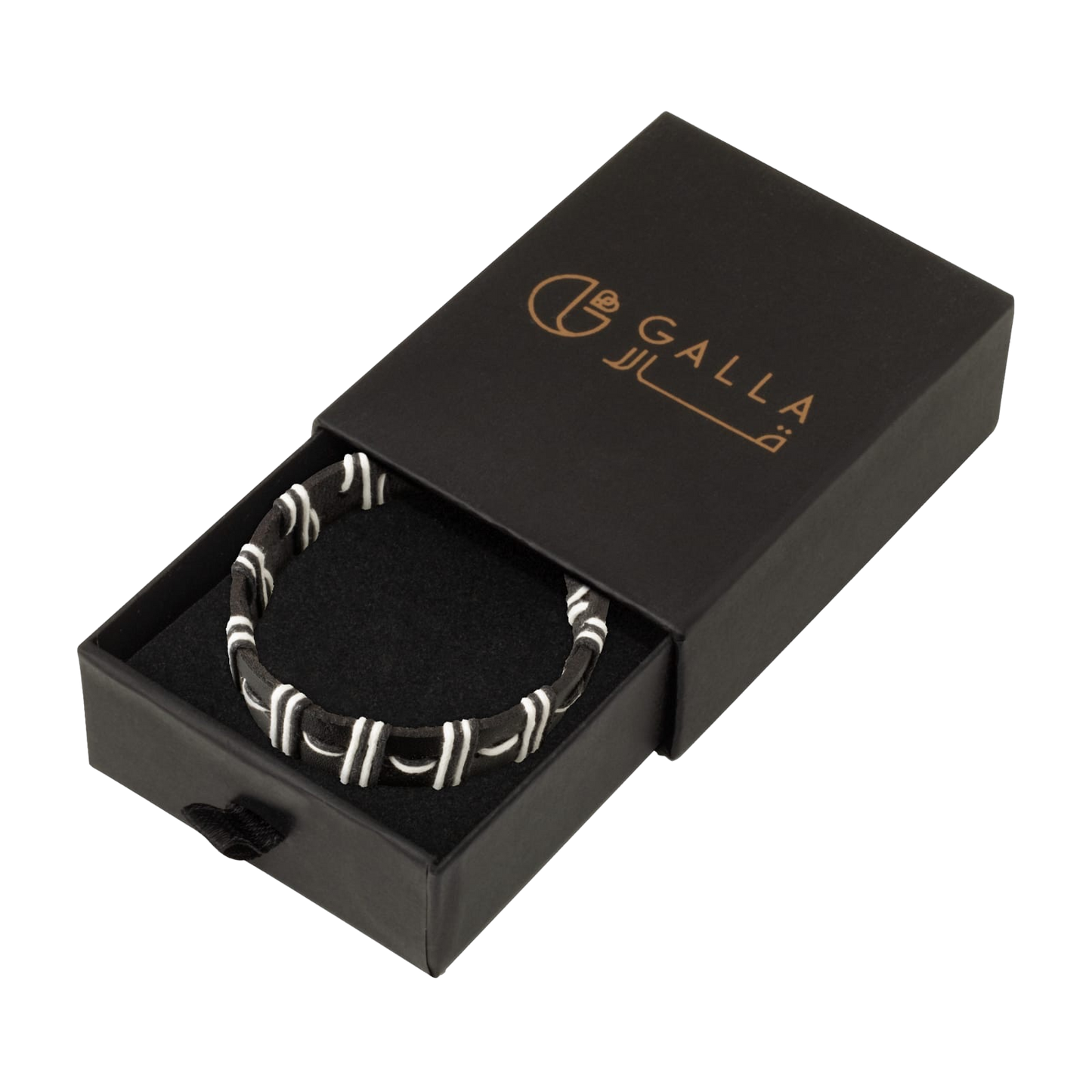 Black Leather Bracelet 3