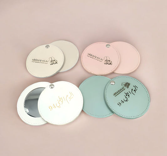 Customizable Round Shaped Mirror