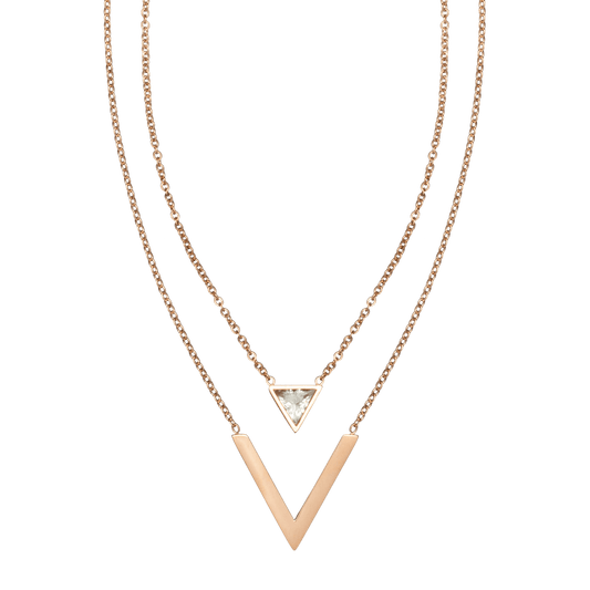 Triangle Golden Necklace