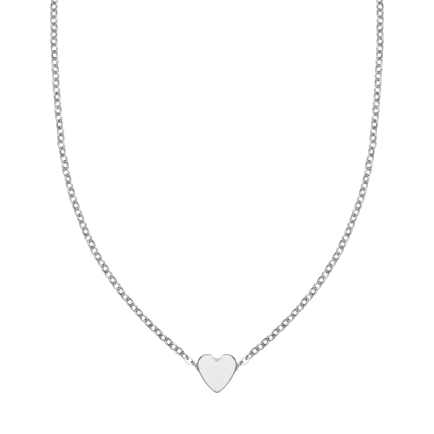 Silver Heart Necklace