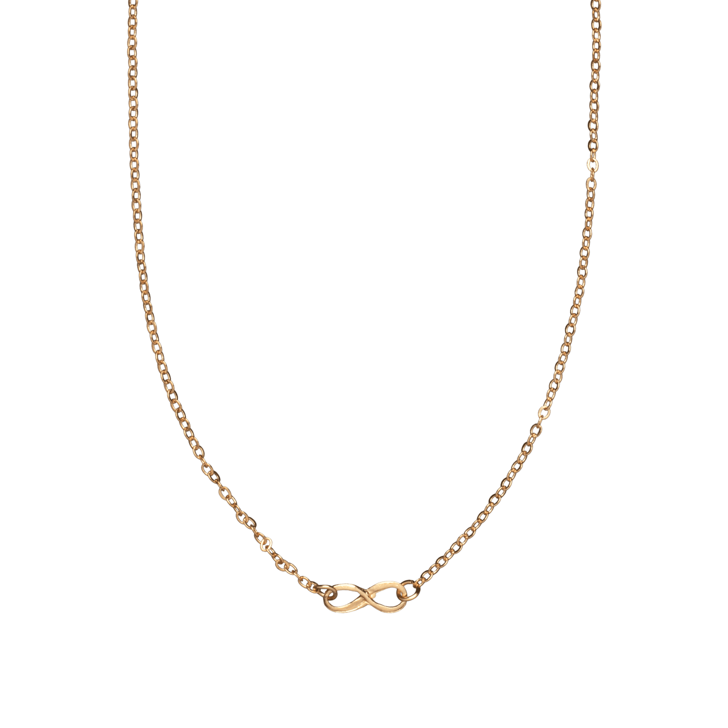 Golden Infinity Necklace