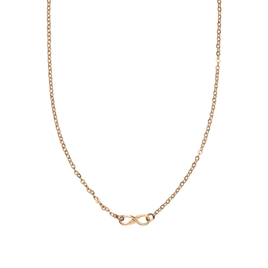 Golden Infinity Necklace