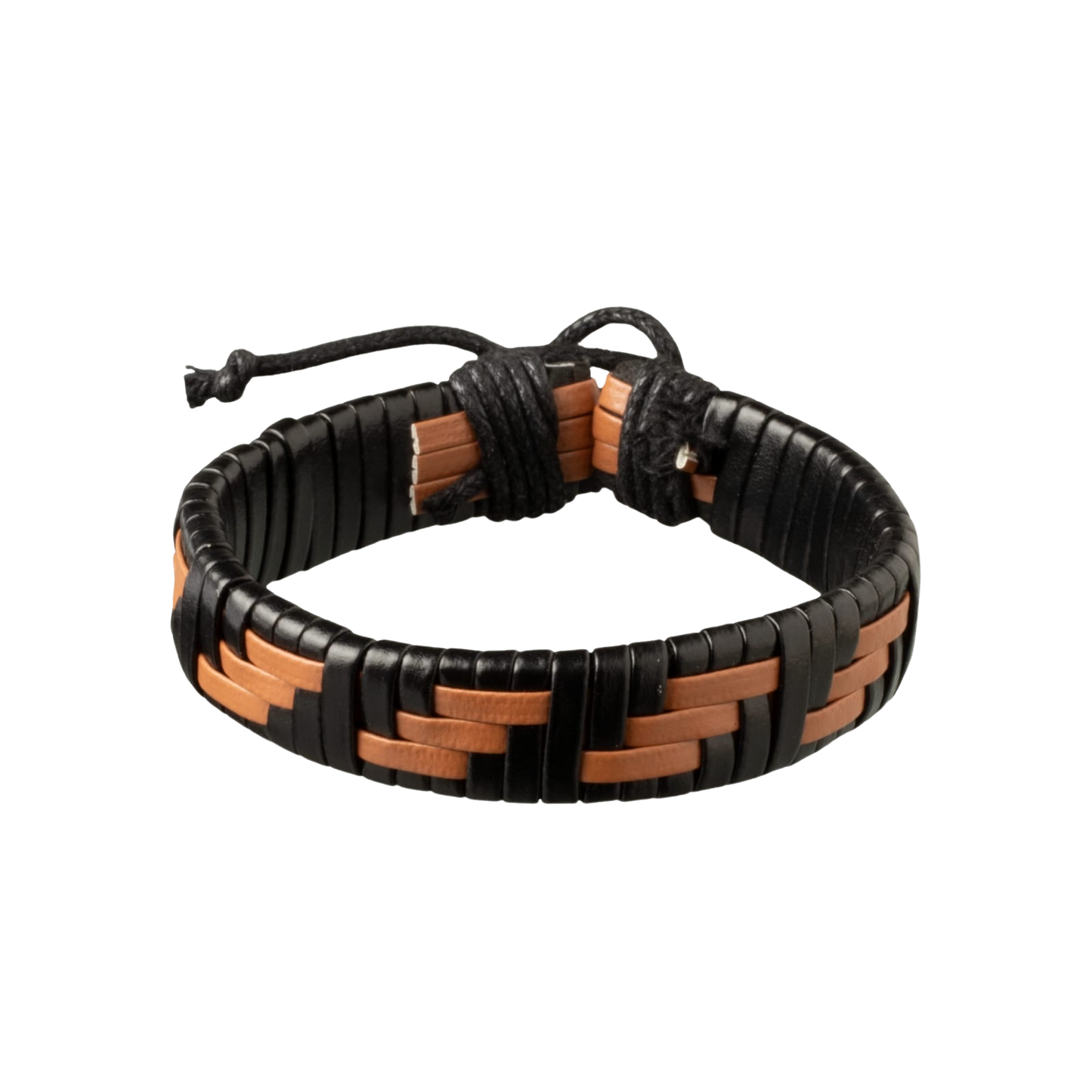 Black Leather Bracelet 2