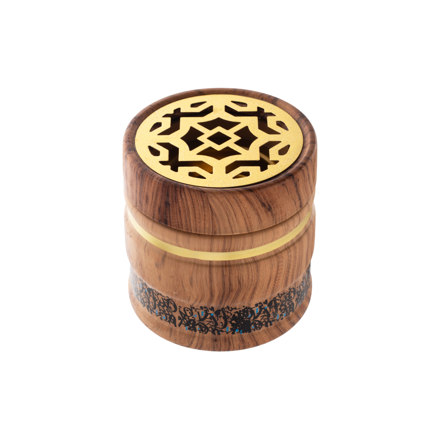 Wooden Decorated Incense Burner