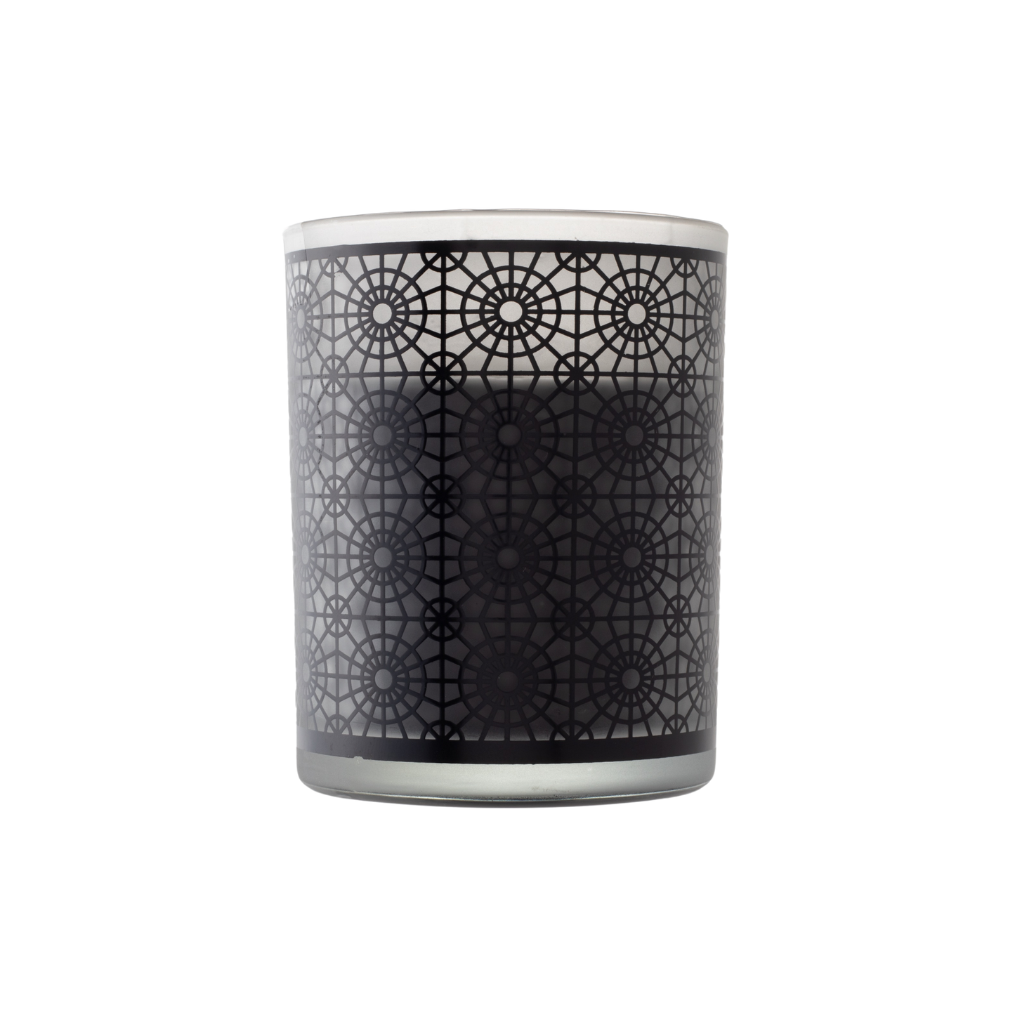 Black Glass Candle