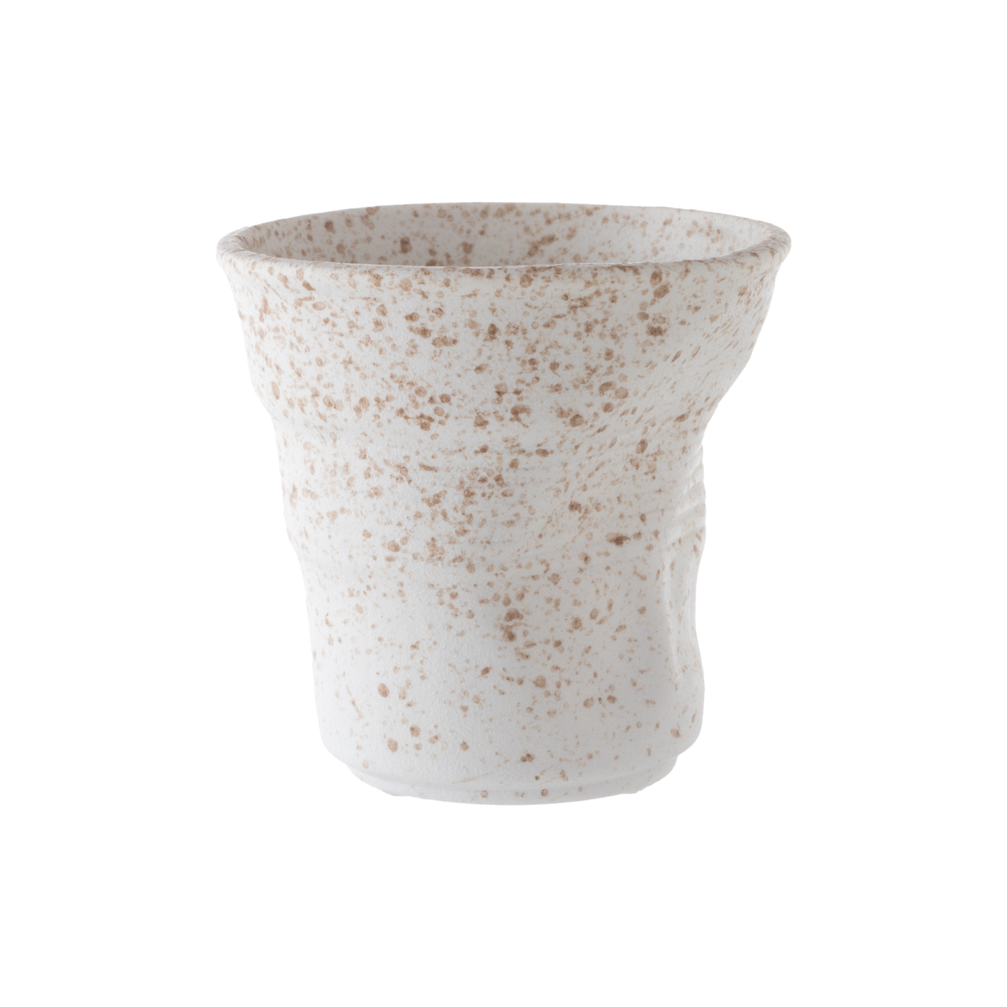 White Plastic Shaped Cup