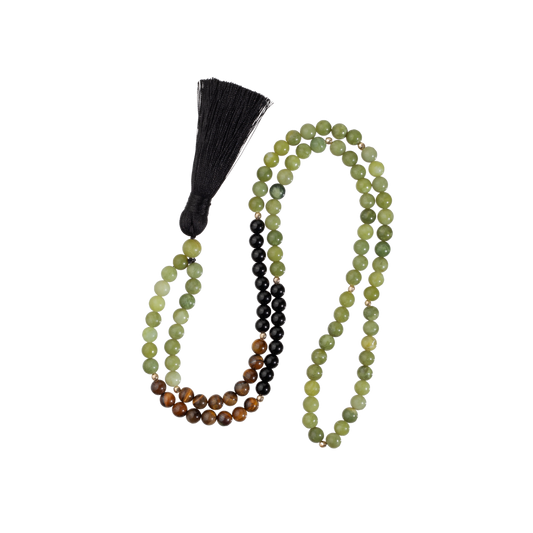 Green and Brown Prayer Beads